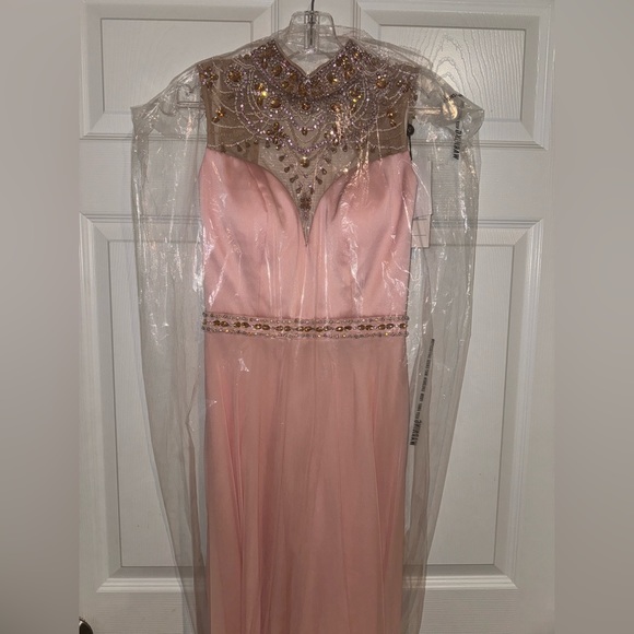 Sherri Hill 32144 Blush Size 2 NWT - Picture 8 of 11